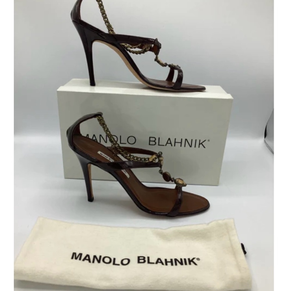Pre Owned Manolo Blahnik Sandal Shoe